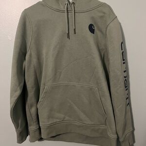 Carhartt Sage Green Relaxed Fit Hoodie